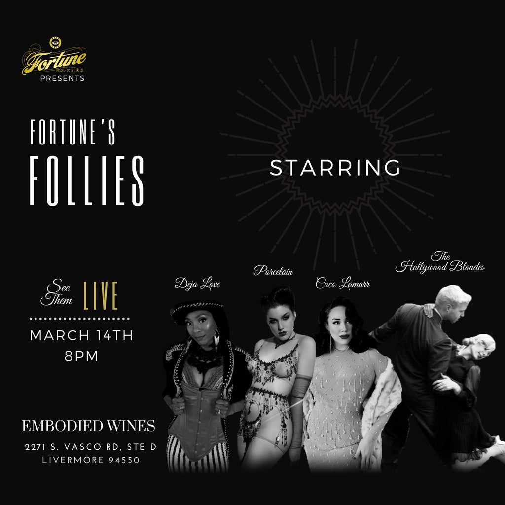 Fortune's Follies: A 1940's Variety Show is coming to Livermore!